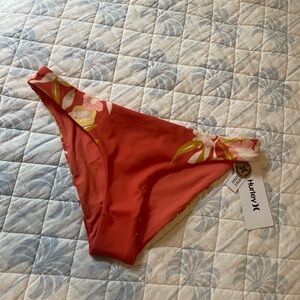 Hurley Tropical Red Bikini Bottom